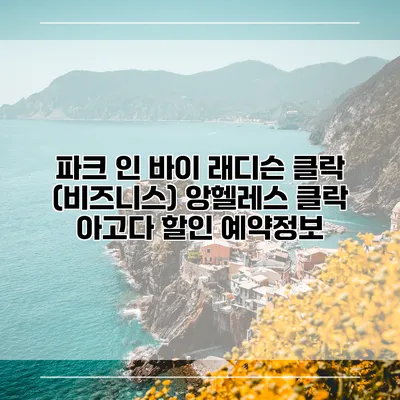 파크 인 바이 래디슨 클락 (비즈니스) 앙헬레스 클락 아고다 할인 예약정보