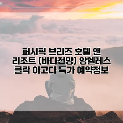 퍼시픽 브리즈 호텔 앤 리조트 (바다전망) 앙헬레스 클락 아고다 특가 예약정보