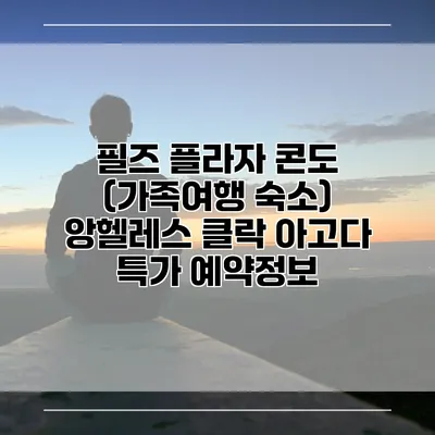 필즈 플라자 콘도 (가족여행 숙소) 앙헬레스 클락 아고다 특가 예약정보