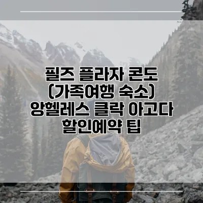 필즈 플라자 콘도 (가족여행 숙소) 앙헬레스 클락 아고다 할인예약 팁
