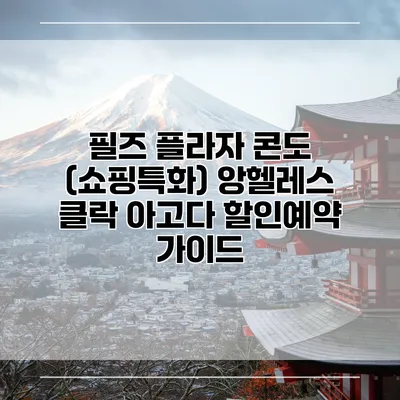 필즈 플라자 콘도 (쇼핑특화) 앙헬레스 클락 아고다 할인예약 가이드